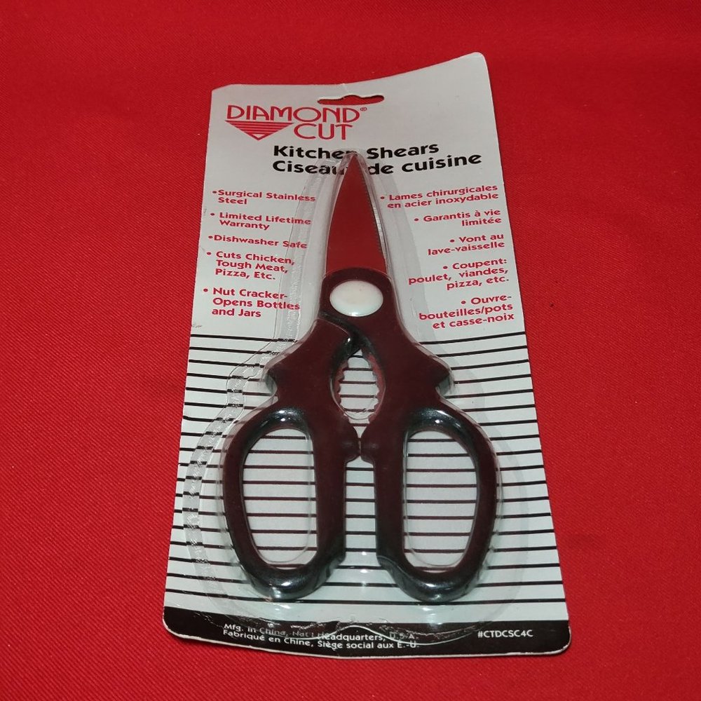 Diamond Cut Multipurpose Kitchen Shears - Picture 3 of 8